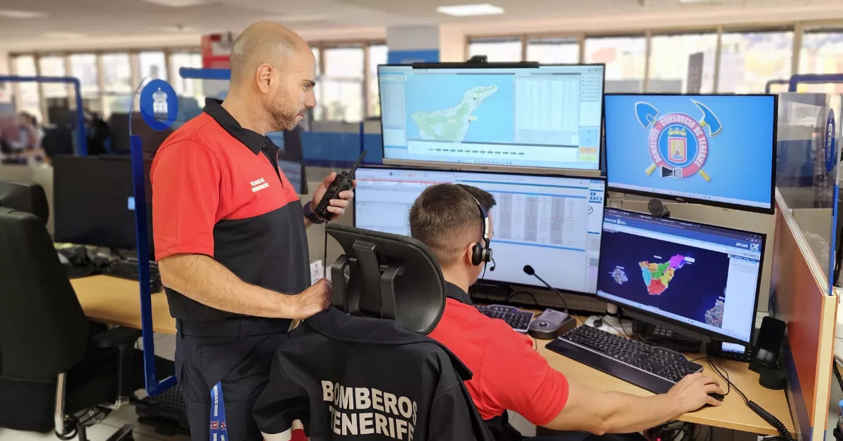 Trabajadores del 112 en Canarias / 112 CANARIAS