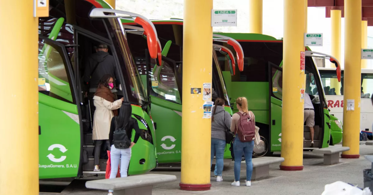 En la imagen, una estación de GuaguaGomera / CABILDO DE LA GOMERA