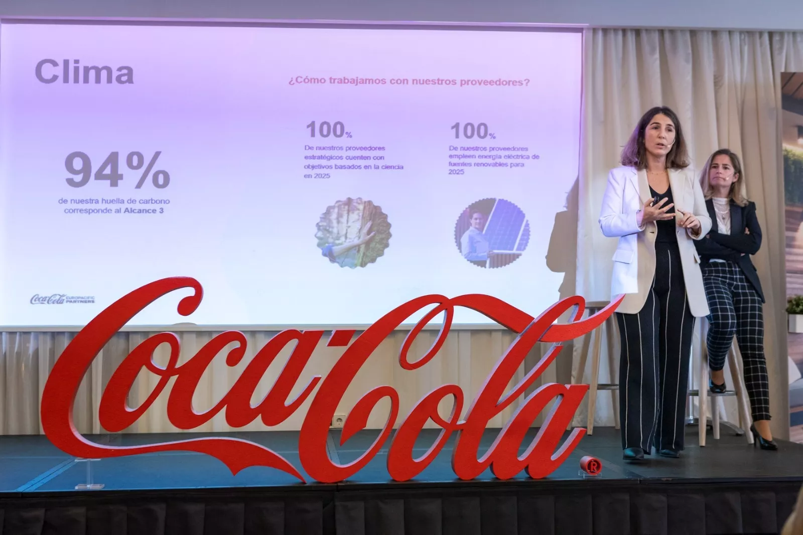 Presentación del Informe de Sostenibilidad de Coca Cola. / CEDIDA