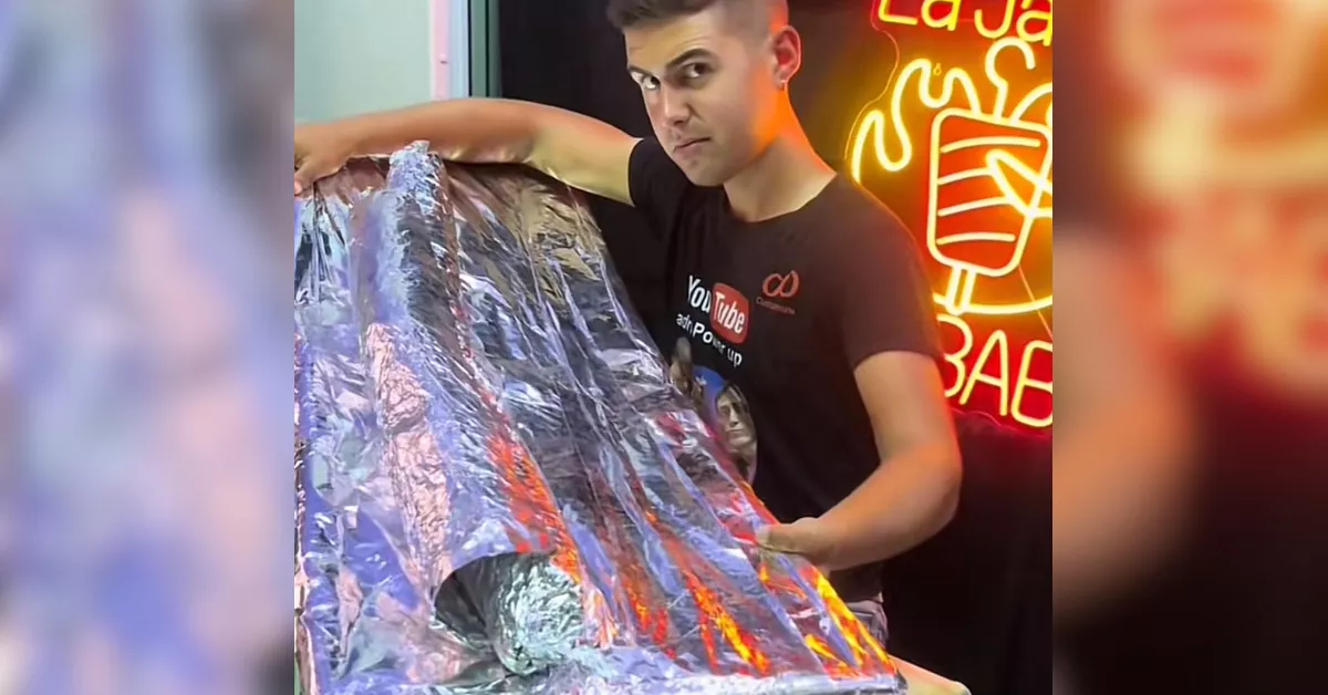 Imagen del kebab de un metro / REDES 