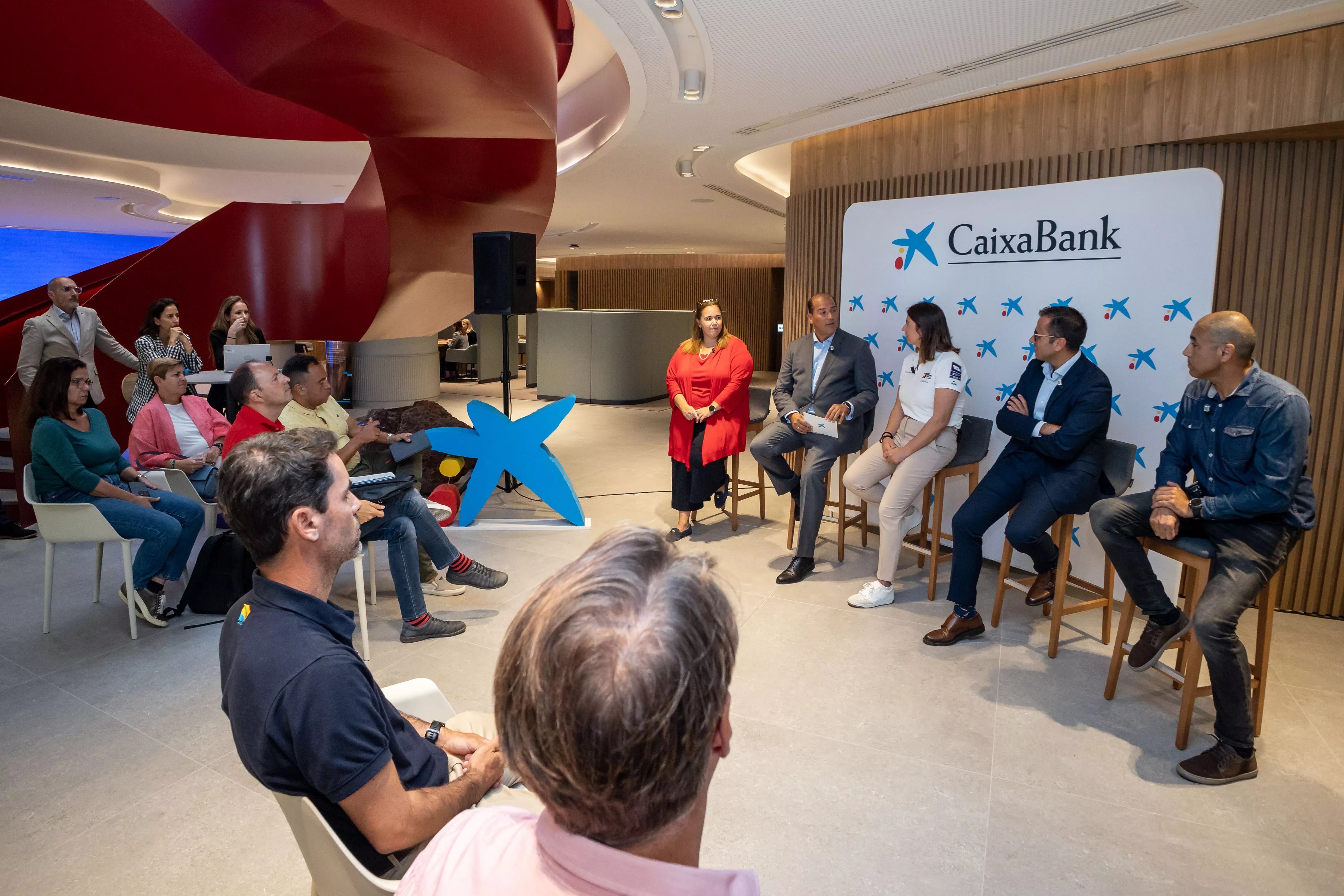 Recepción a María Cantero en Canarias tras la Copa América 2