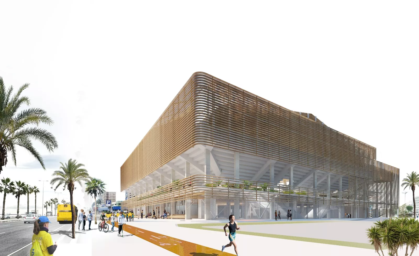 Proyecto de remodelación del Centro Insular de Deportes. / AH