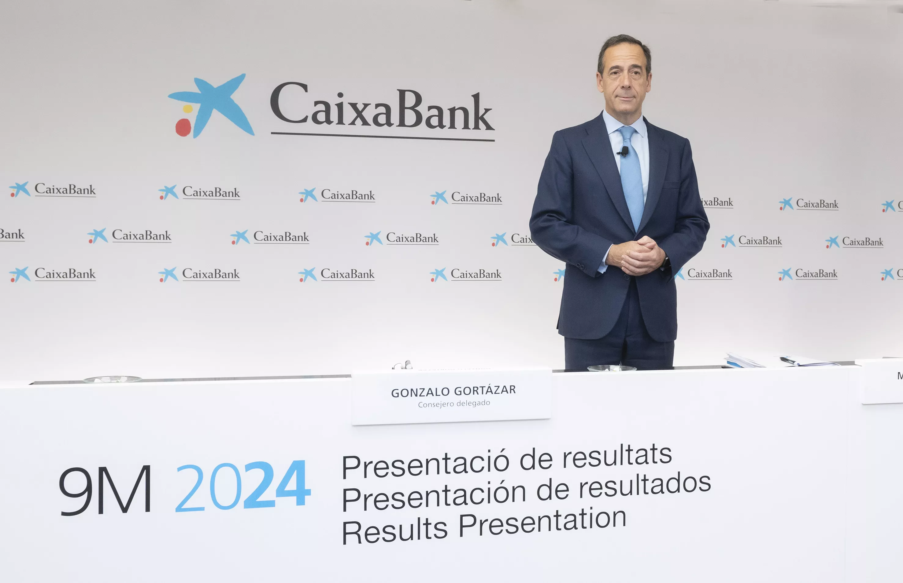 Gonzalo Gortázar, consejero delegado de CaixaBank./ CEDIDA