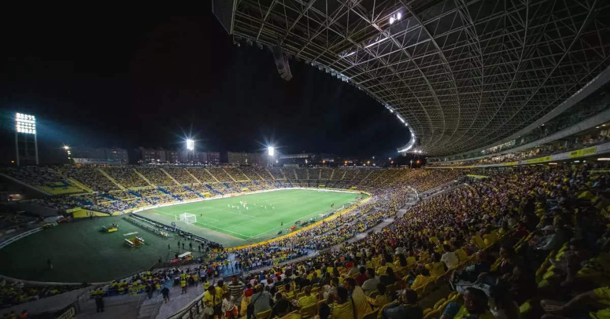 Imagen del estadio de la UD Las Palmas  UD LAS PALMAS
