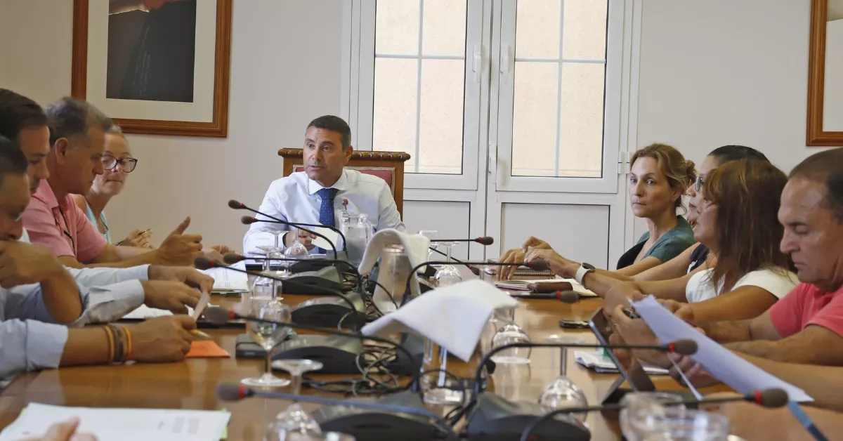 Reunión del Consorcio de Agua de Lanzarote. / CEDIDA