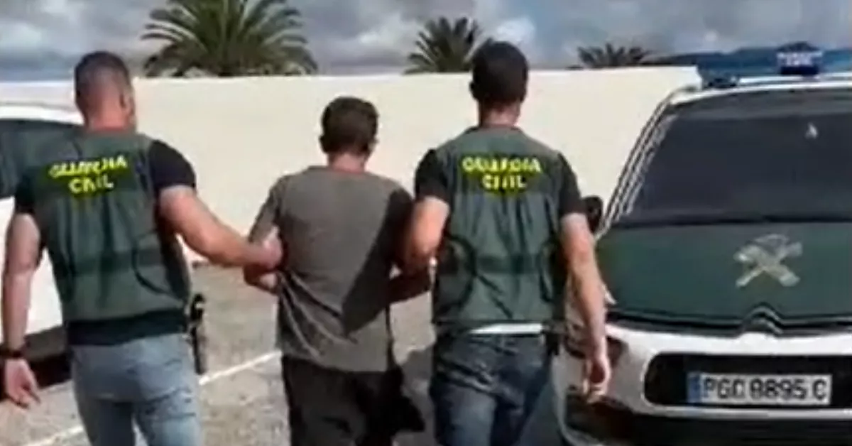 Detención de un hombre por cometer varios robos en Lanzarote. / GUARDIA CIVIL