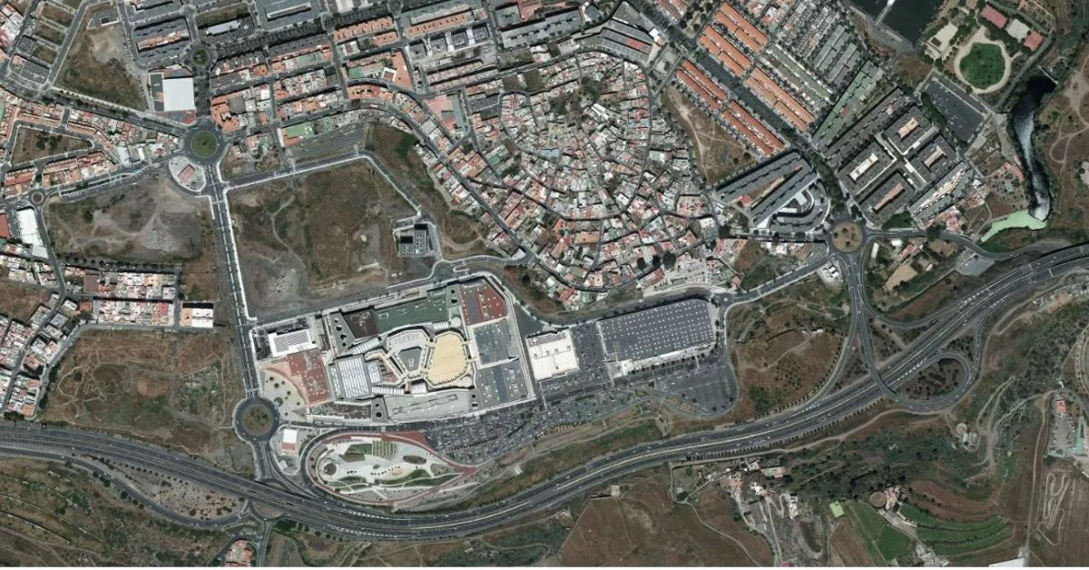 Vista aérea de Tamaraceite, cuyo desarrollo urbanístico investiga el Juzgado de Instrucción número 2 de Las Palmas de Gran Canaria. / AH