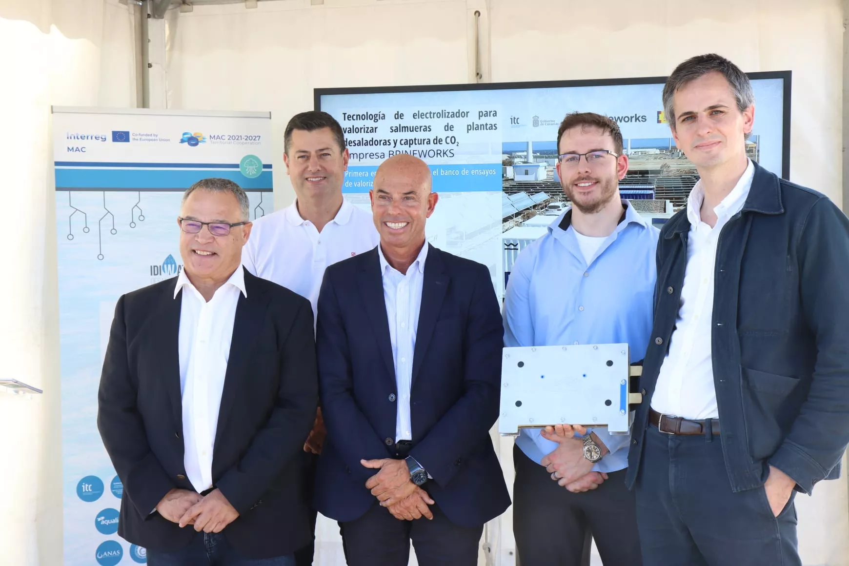 Alianza entre el ITC y Brineworks./ CEDIDA Alianza entre el ITC y Brineworks./ CEDIDA