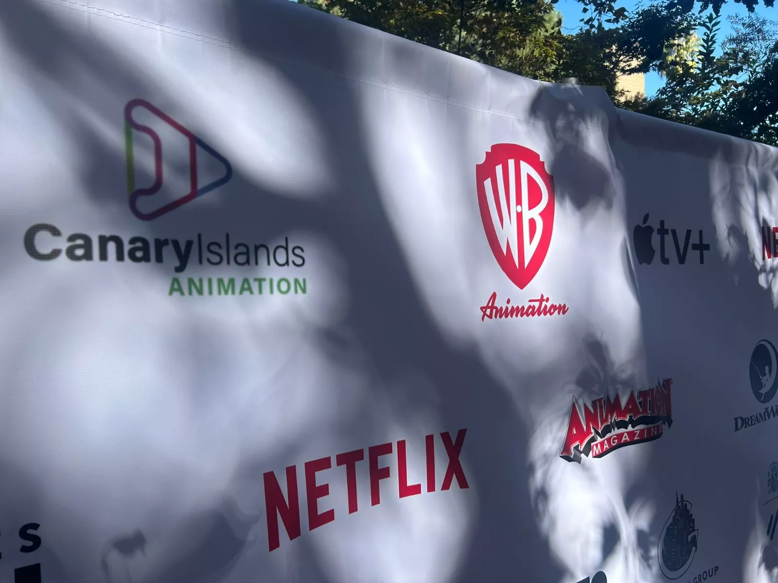 El logo de Canary Islands Animation entre los grandes estudios del sector./ CEDIDA