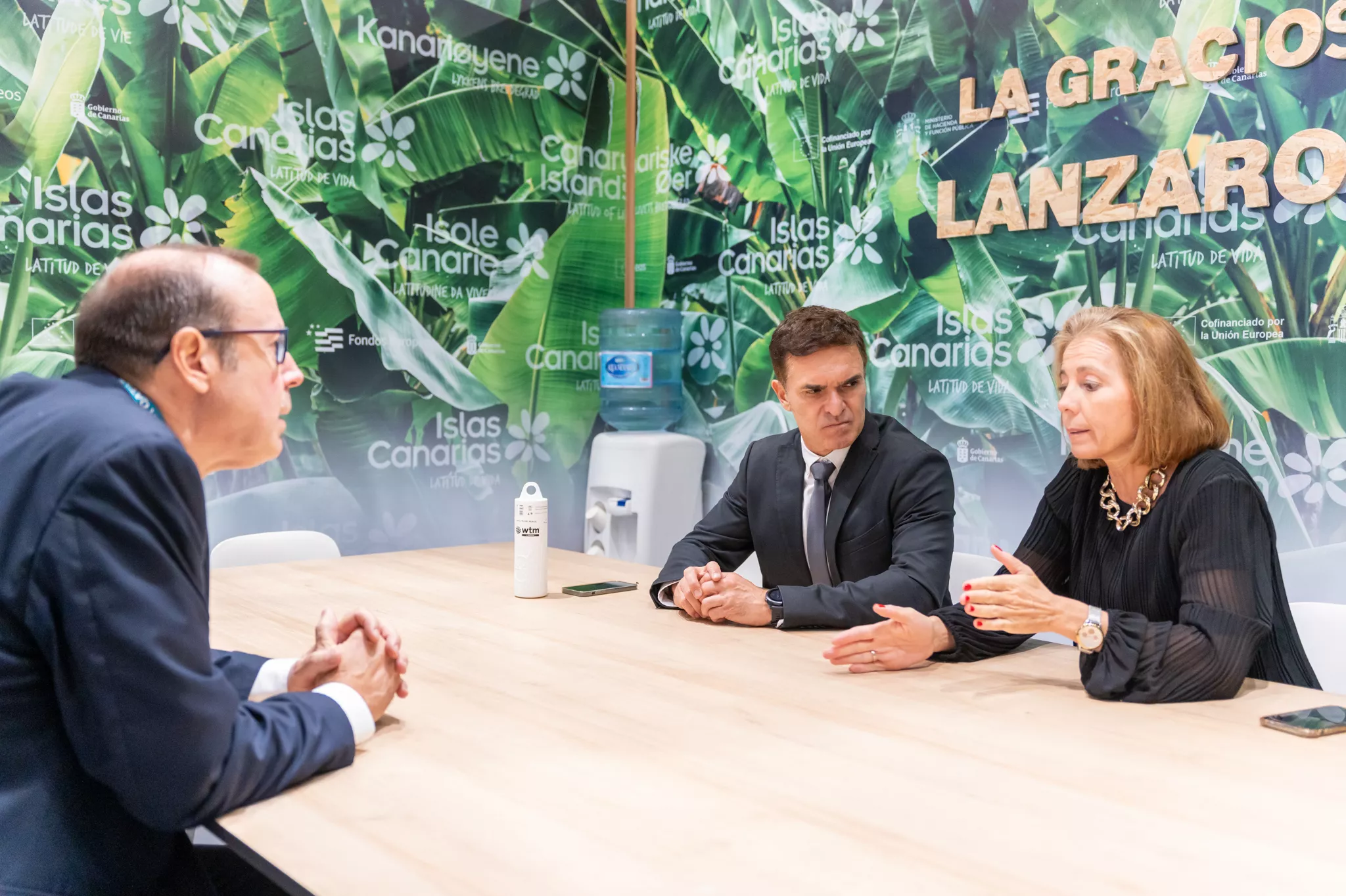 Lanzarote apuesta por el turismo de calidad y con capacidad de gasto en la World Travel Market . En la imagen, Héctor Fernández, consejero delegado de SPEL-Turismo Lanzarote. / AH 