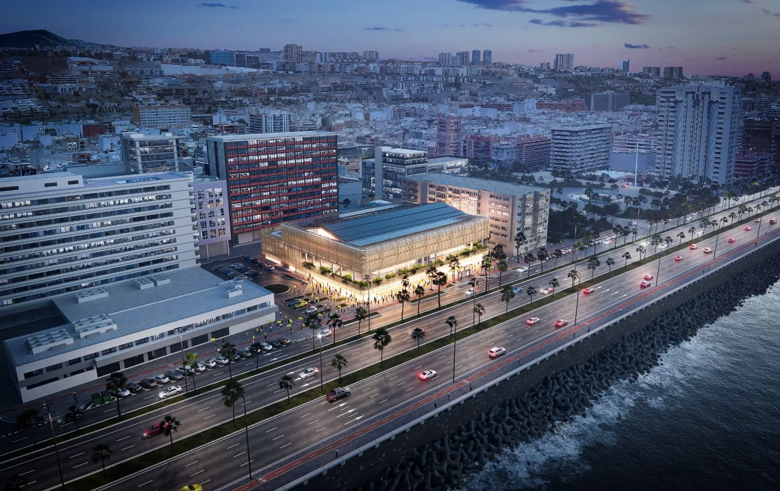 Proyecto de reforma integral del Centro Insular de Deportes. / AH