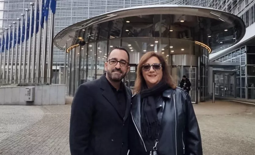 Visita de ASCAV a Bruselas. / CEDIDA