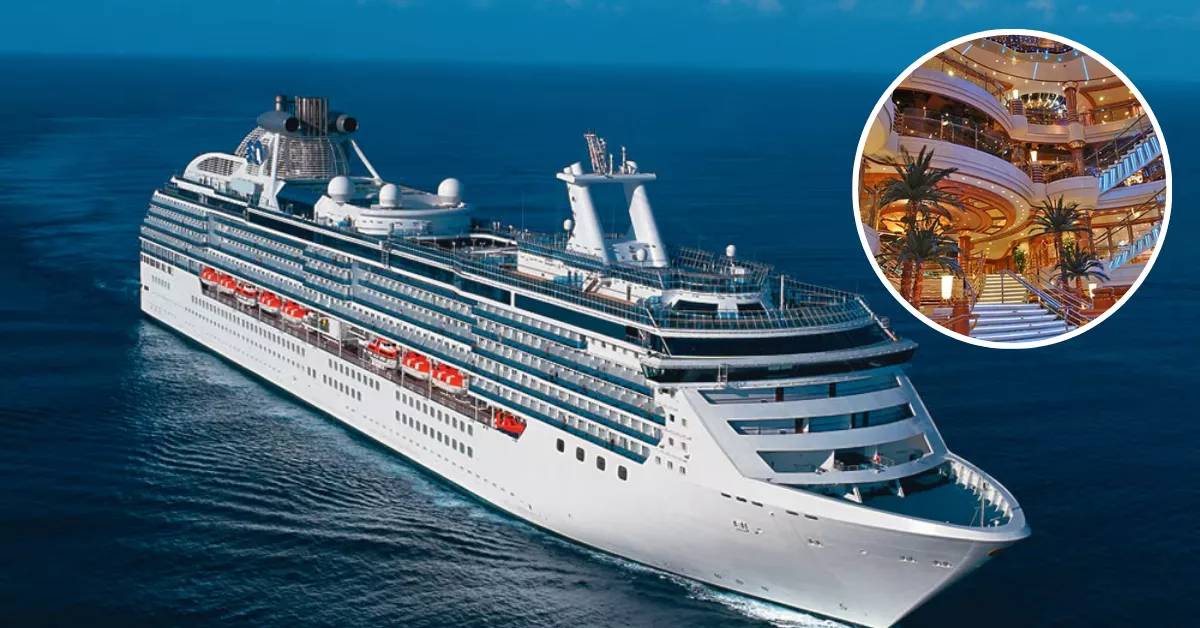 Imagen del megracrucero de lujo Island Princess / PRINCESS CRUCEROS - MONTAJE AH