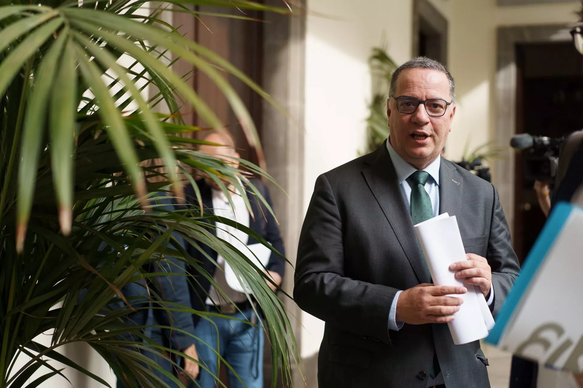 El consejero de Educación, Formación Profesional, Actividad Física y Deportes del Gobierno de Canarias, Poli Suárez./ EFE