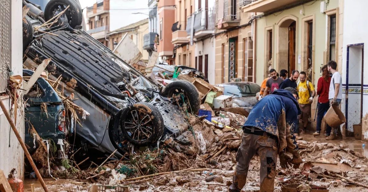 Estragos ocasionados por la DANA en Paiporta / EUROPA PRESS