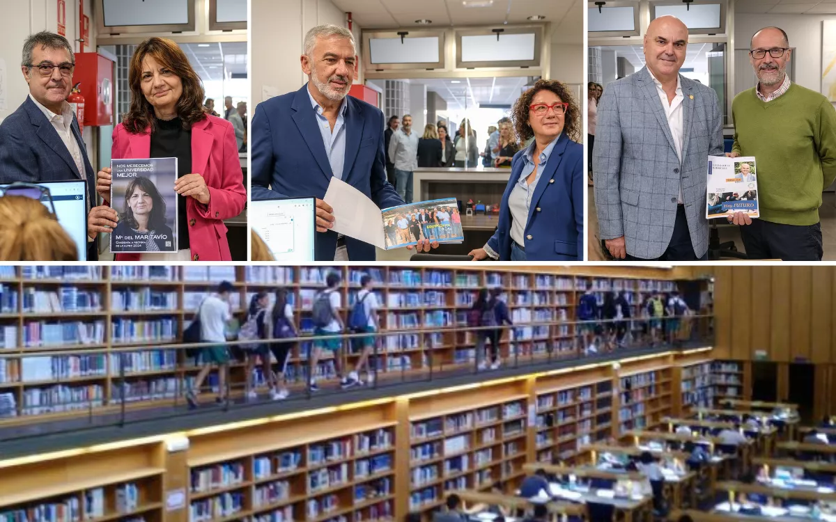 Elecciones en la ULPGC: tres candidatos se disputan el rectorado con visiones renovadoras. / AH