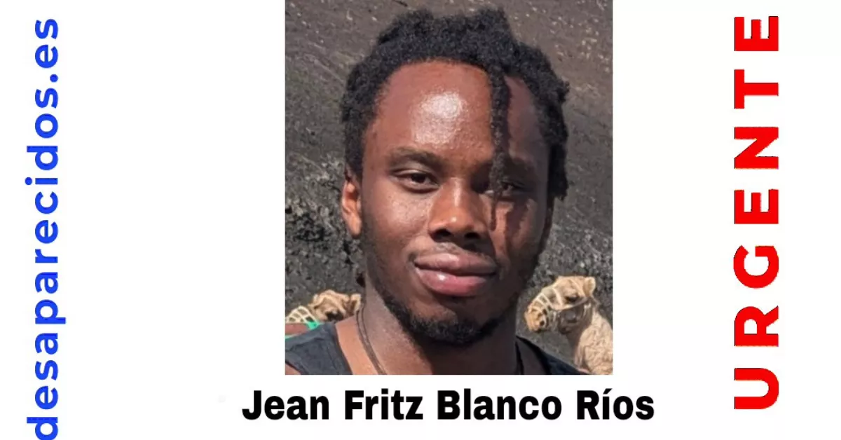 Jean Fritz Blanco Ríos, desaparecido en La Laguna. / SOSDESAPARECIDOS