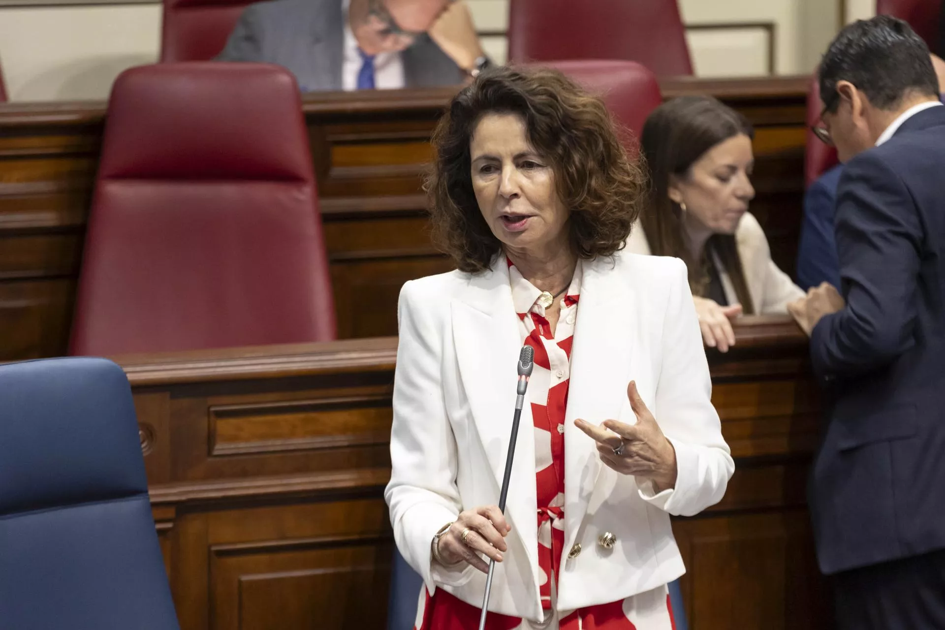 La consejera de Hacienda del Gobierno de Canarias, Matilde Asián./ EFE