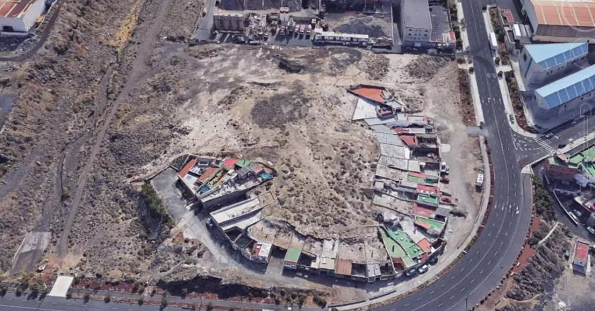 Parcela destinada a acoger la EDAM del Valle de Güímar. / IMAGEN DEL PROYECTO