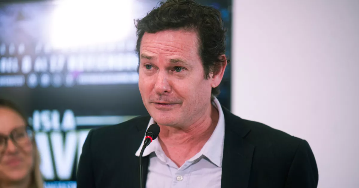 El actor Henry Thomas en La Laguna. / CEDIDA