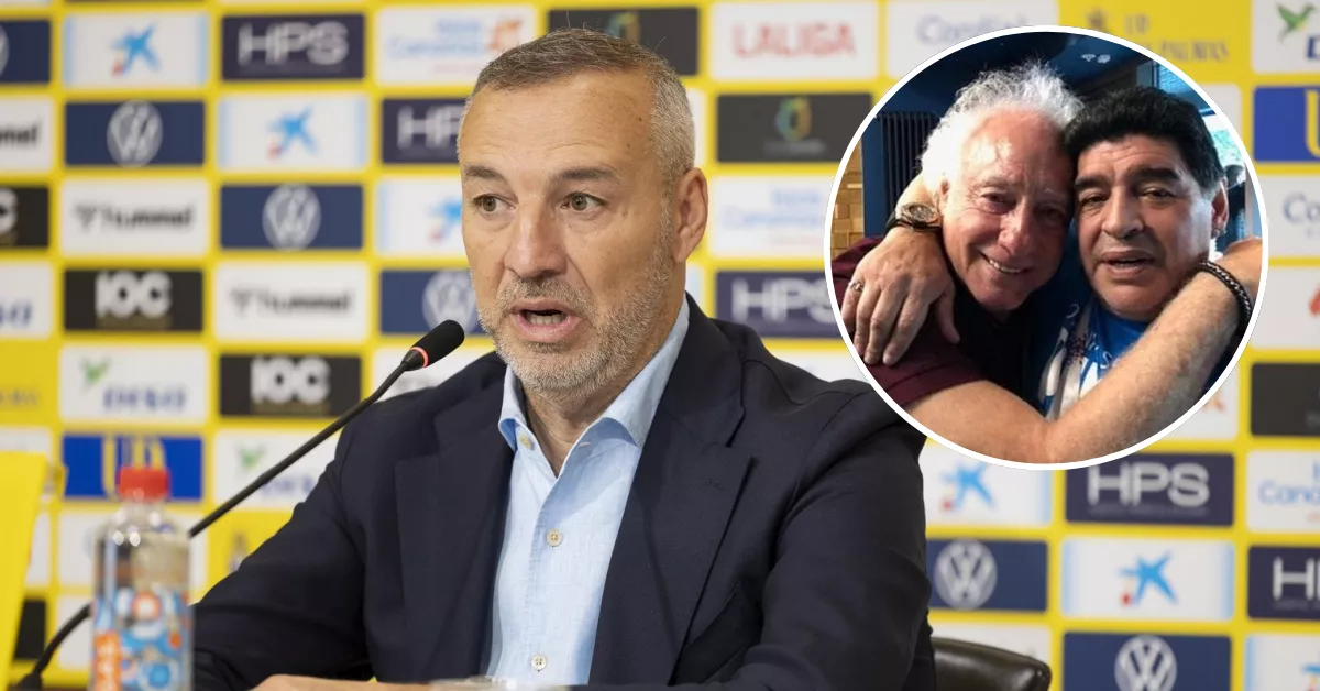 Montaje Miguel Ángel Ramirez y Coppola junto a Maradona / MONTAJE AH