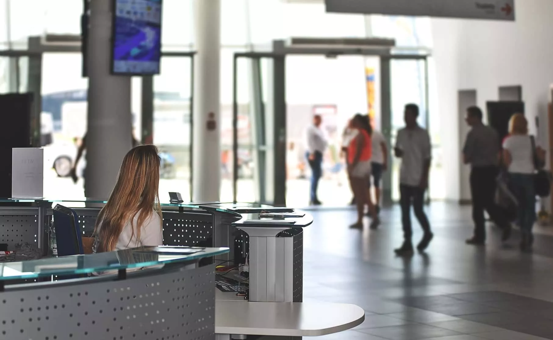 Recepción de viajeros