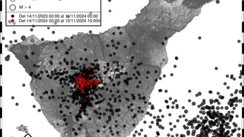 Imagen compartida por Involcan de Tenerife. / INVOLCAN