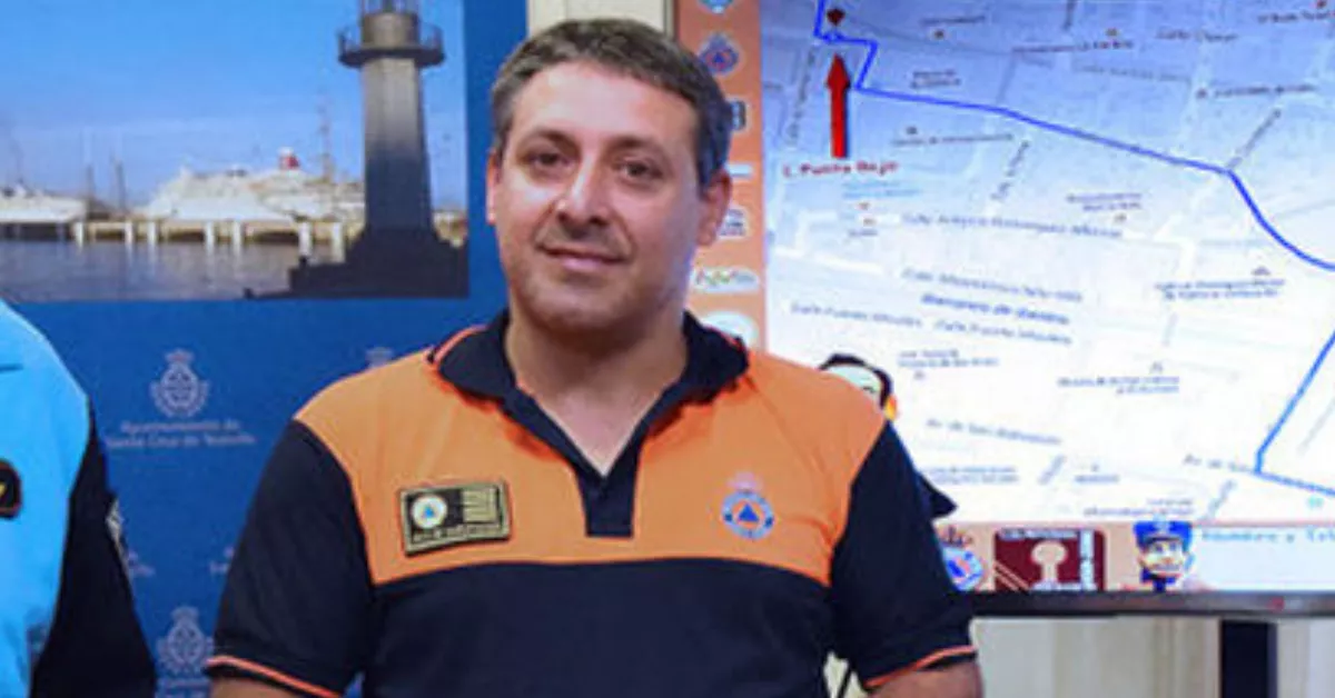 Santiago Carlos Martín, jefe de Protección Civil detenido en Santa Cruz de Tenerife./ ARCHIVO