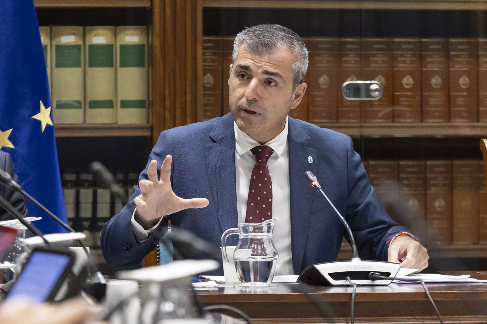 El vicepresidente del Gobierno de Canarias, Manuel Domínguez./ EFE