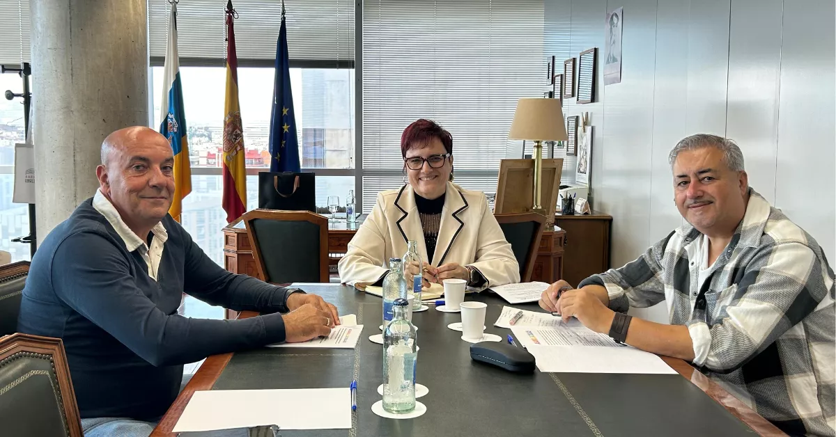 Reunión de Asamblea 7 islas con Bienestar Social para buscar soluciones a las 600 personas que viven en hospitales / AH