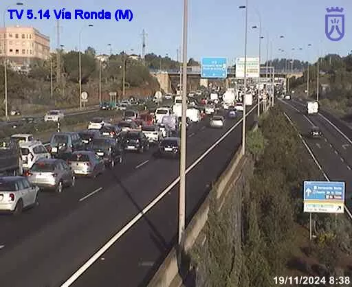 Accidente en la TF-5 a la altura de Padre Anchieta. / 112 CANARIAS