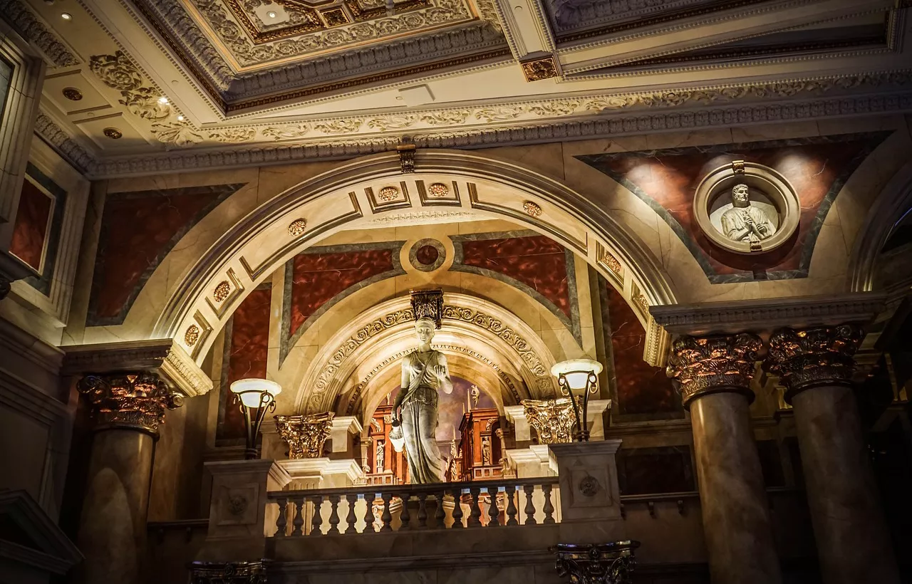 Interior del Caesar Palace / PIXABAY