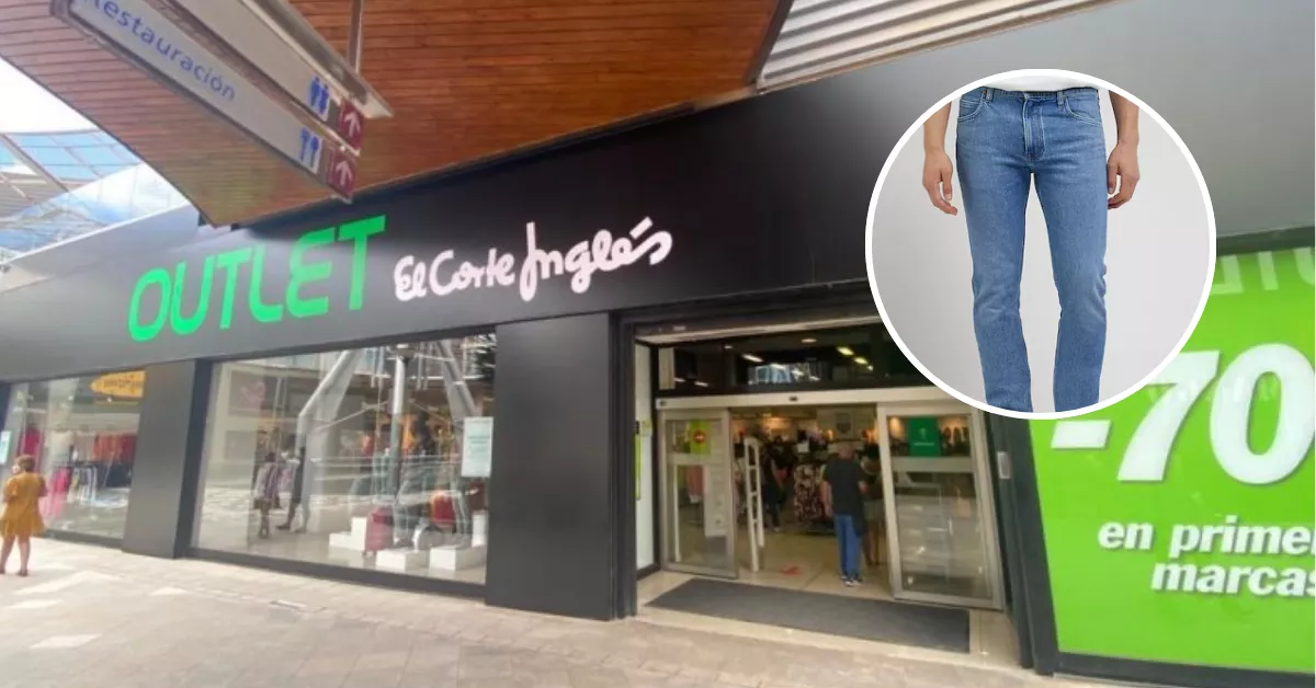 Imagen del outlet del Corte Inglés / MONTAJE AH 