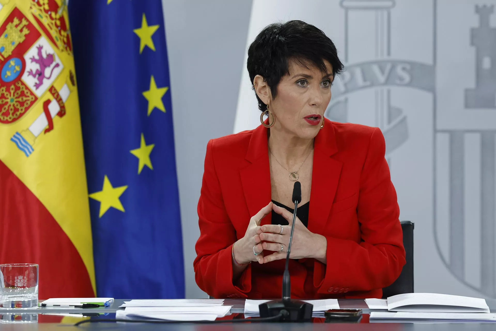 Elma Saiz, ministra de Inclusión, Seguridad Social y Migraciones. / CHEMA MOYA-EFE 