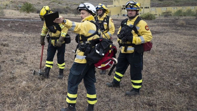 Bomberos de Gran Canaria. / CEDIDA