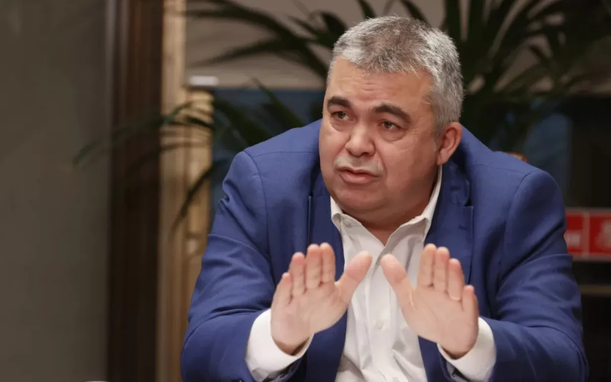 El PSOE llevará a los tribunales a Víctor de Aldama por sus acusaciones. En la imagen, el secretario de Organización de la formación socialista, Santos Cerdán. / EFE