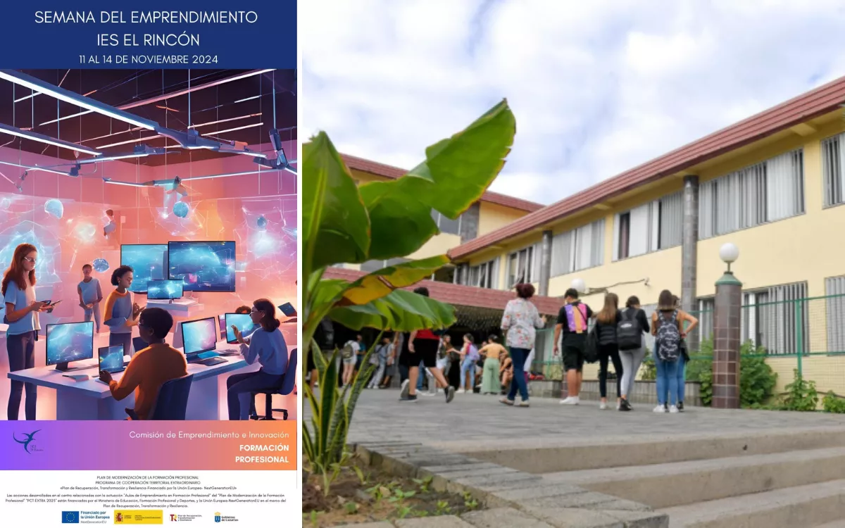 El IES El Rincón impulsa el futuro con su I Semana del Emprendimiento: jóvenes presentan sus ideas ante inversores. / AH