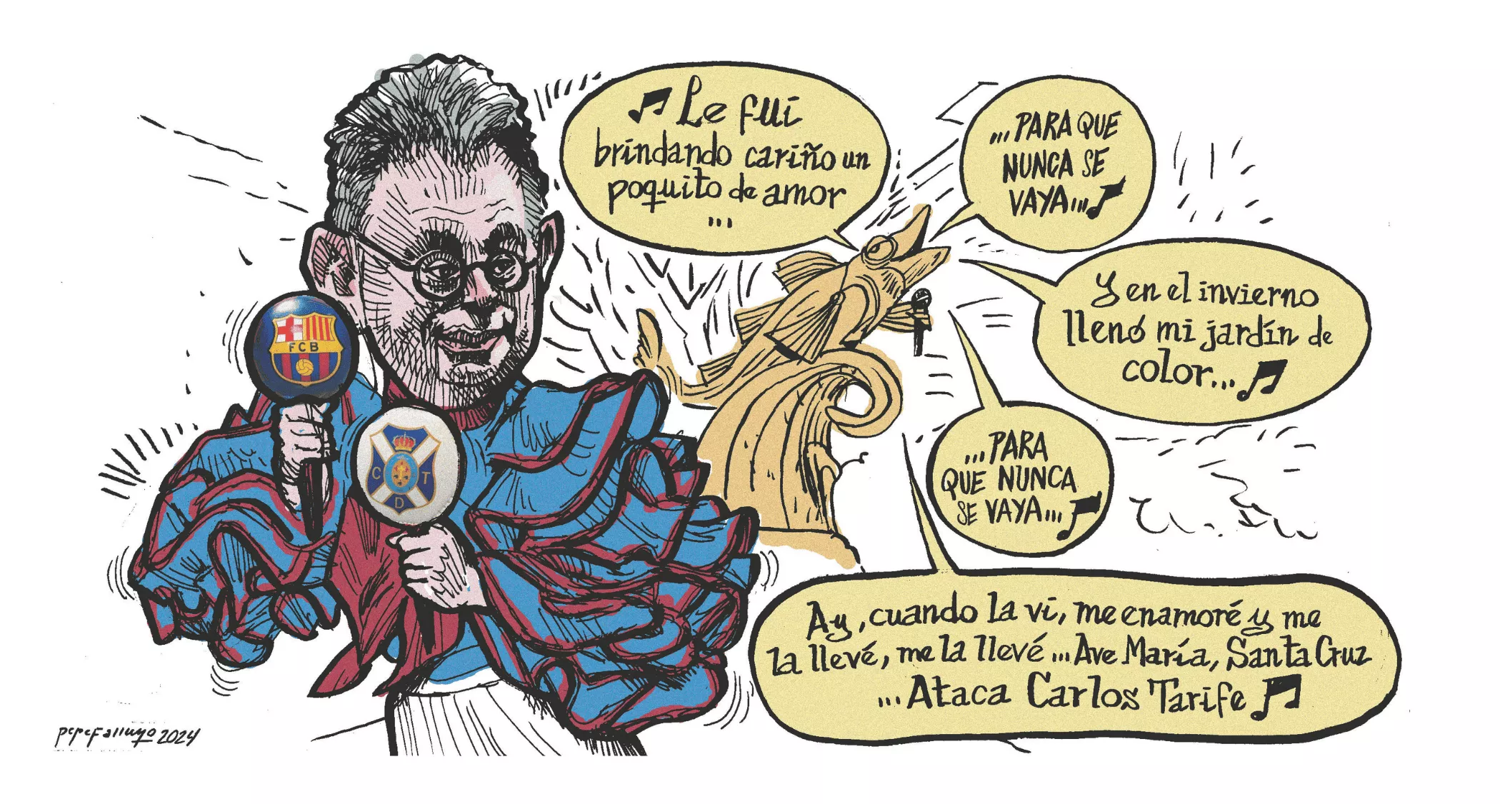 Carlos Tarife, por Farruqo.