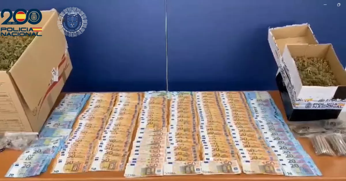 Detenido un hombre en Lanzarote que tenía una plantación de marihuana. POLICÍA NACIONAL