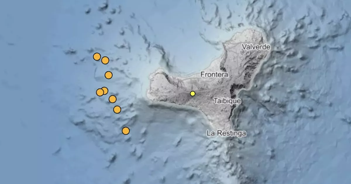 Seísmos detectados en El Hierro / IGN