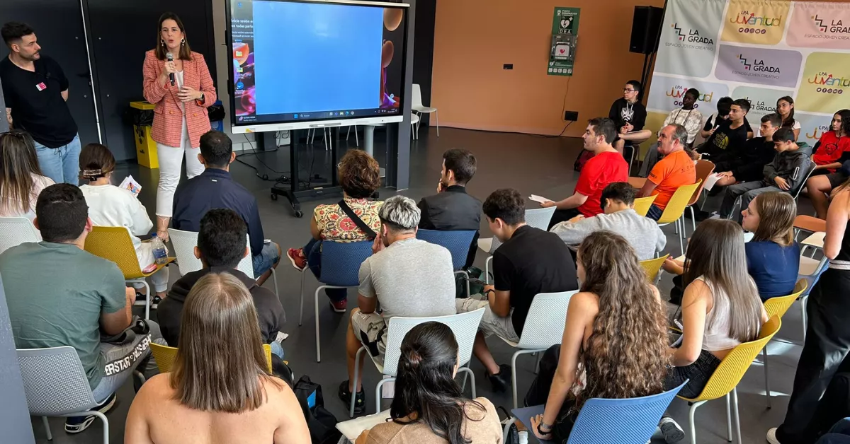 Carla Campoamor en las jornadas / AYUNTAMIENTO DE LAS PALMAS