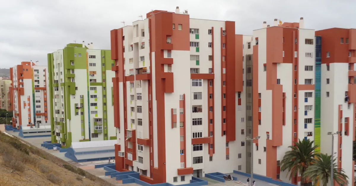 Viviendas en Jinámar (Telde)./ ARCHIVO