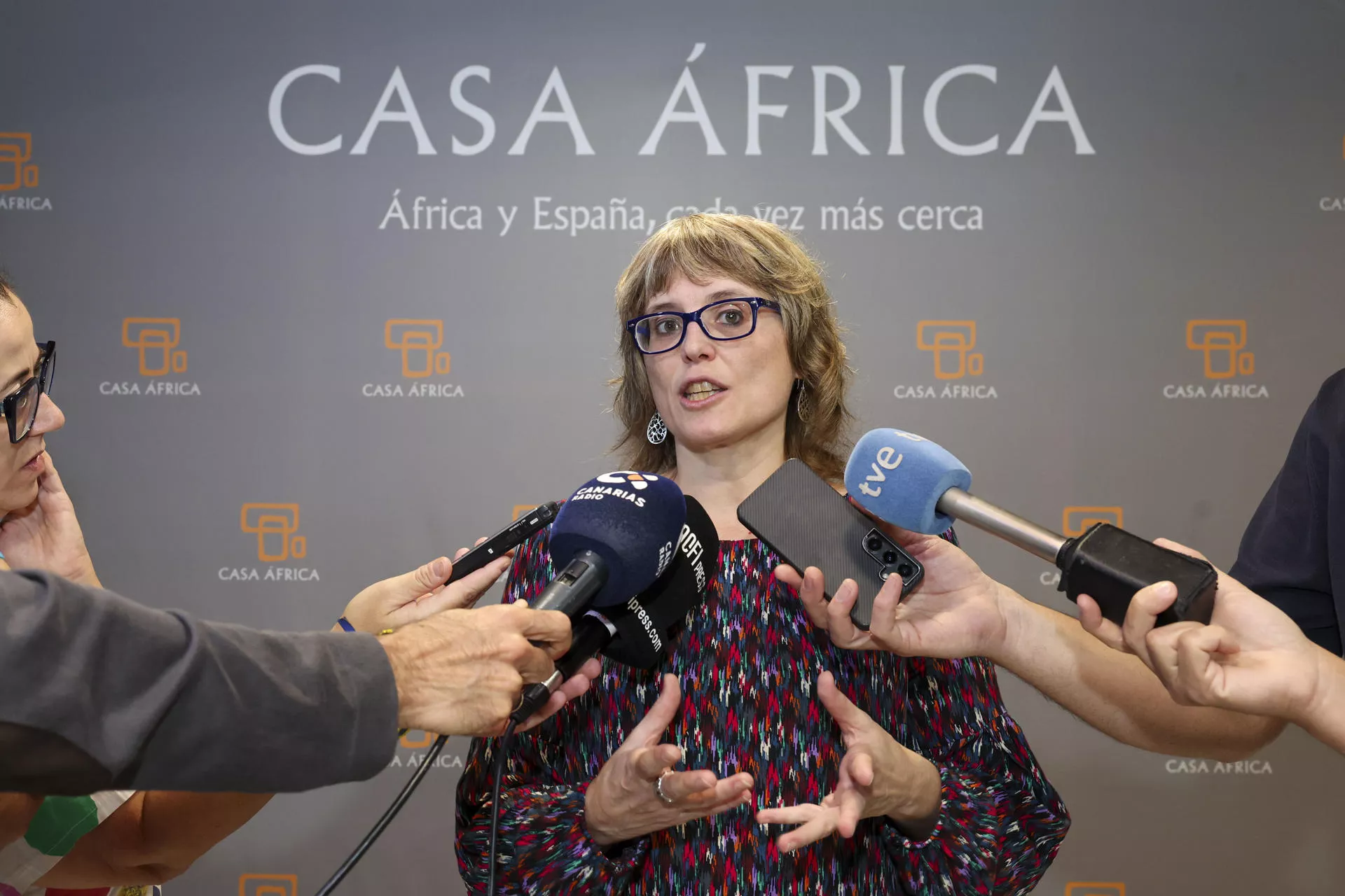 La experta en políticas migratorias Gemma Pinyol ./EFE/ Elvira Urquijo A.