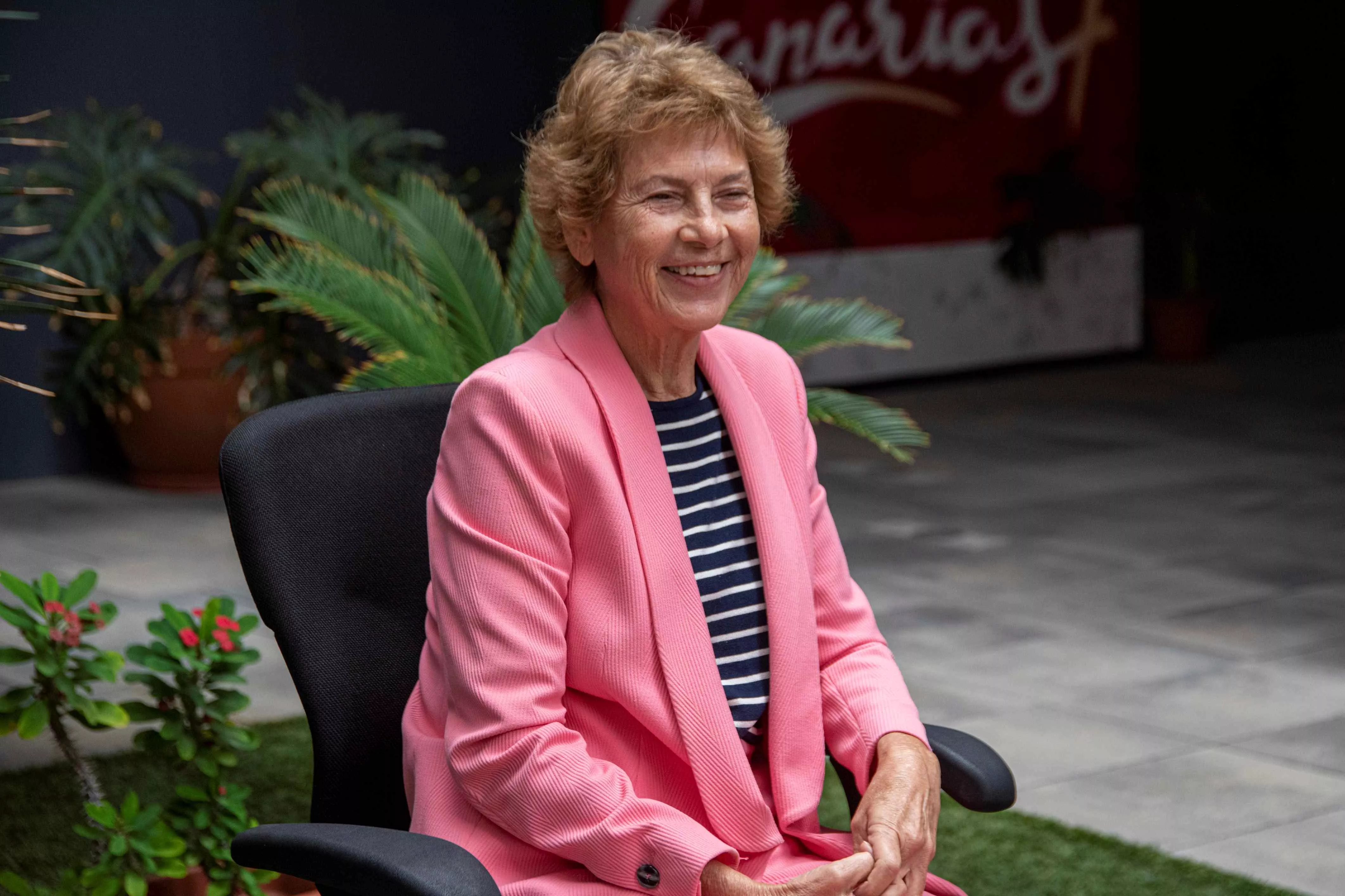 Puertos de Las Palmas reconoce la labor de Ida Sitier, pionera en formación portuaria en Canarias. / AH 