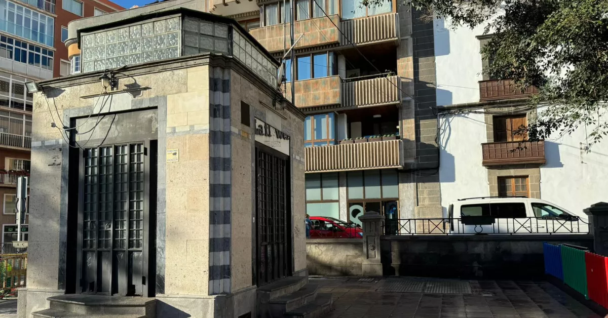 En la imagen, el quiosco de la Alameda de Colón / AH