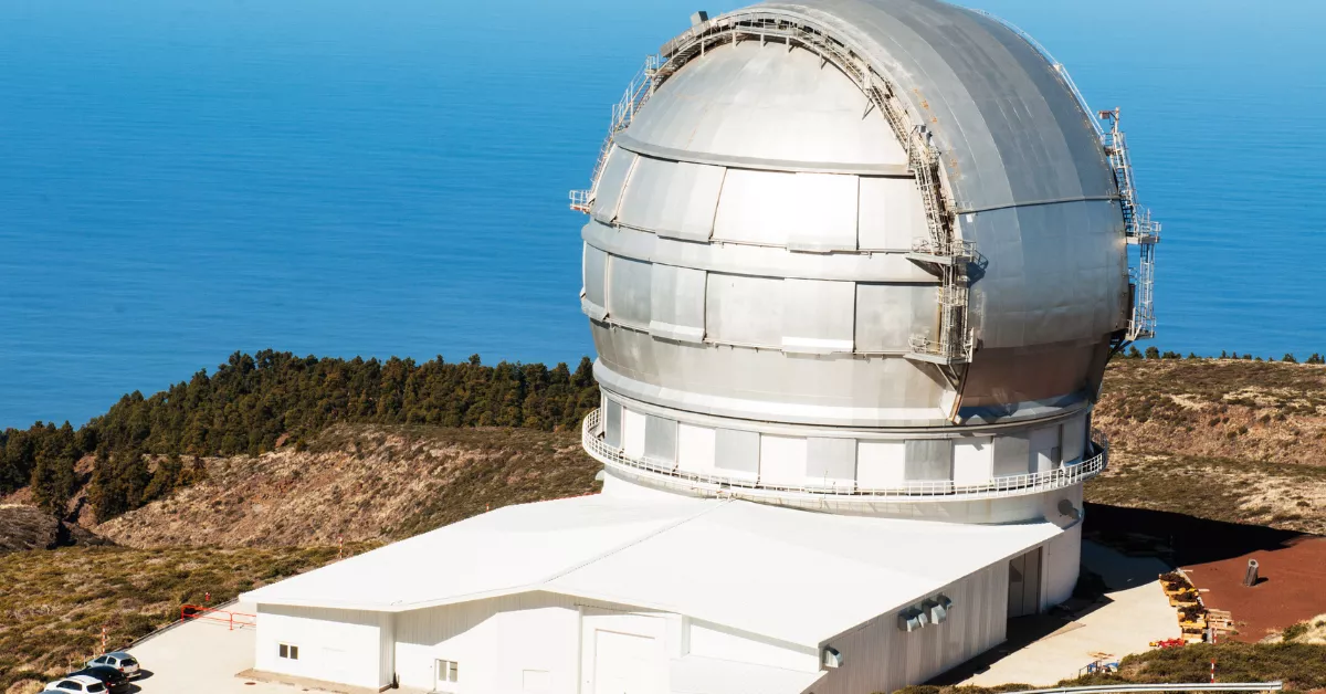 El Gran Telescopio de Canarias (Grantecan). / IMAGEN DE LA RED