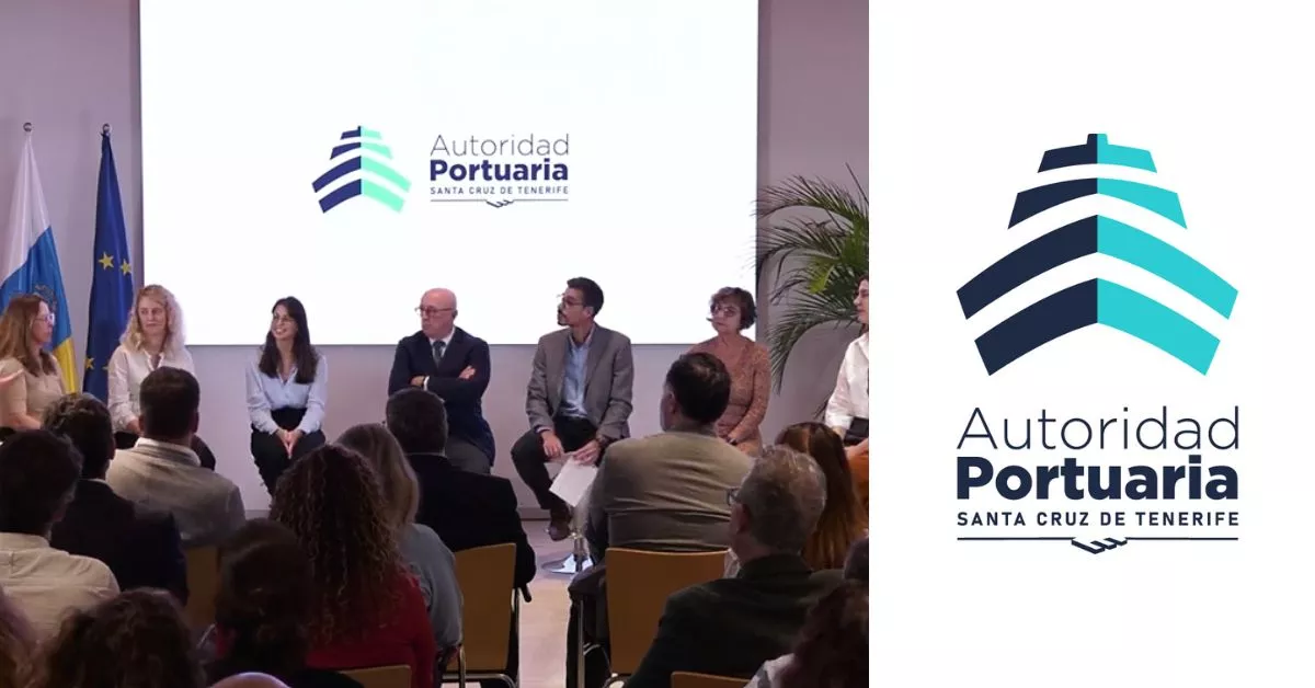 Presentación de la nueva imagen corporativa de la Autoridad Portuaria de Tenerife y el nuevo logo / AH