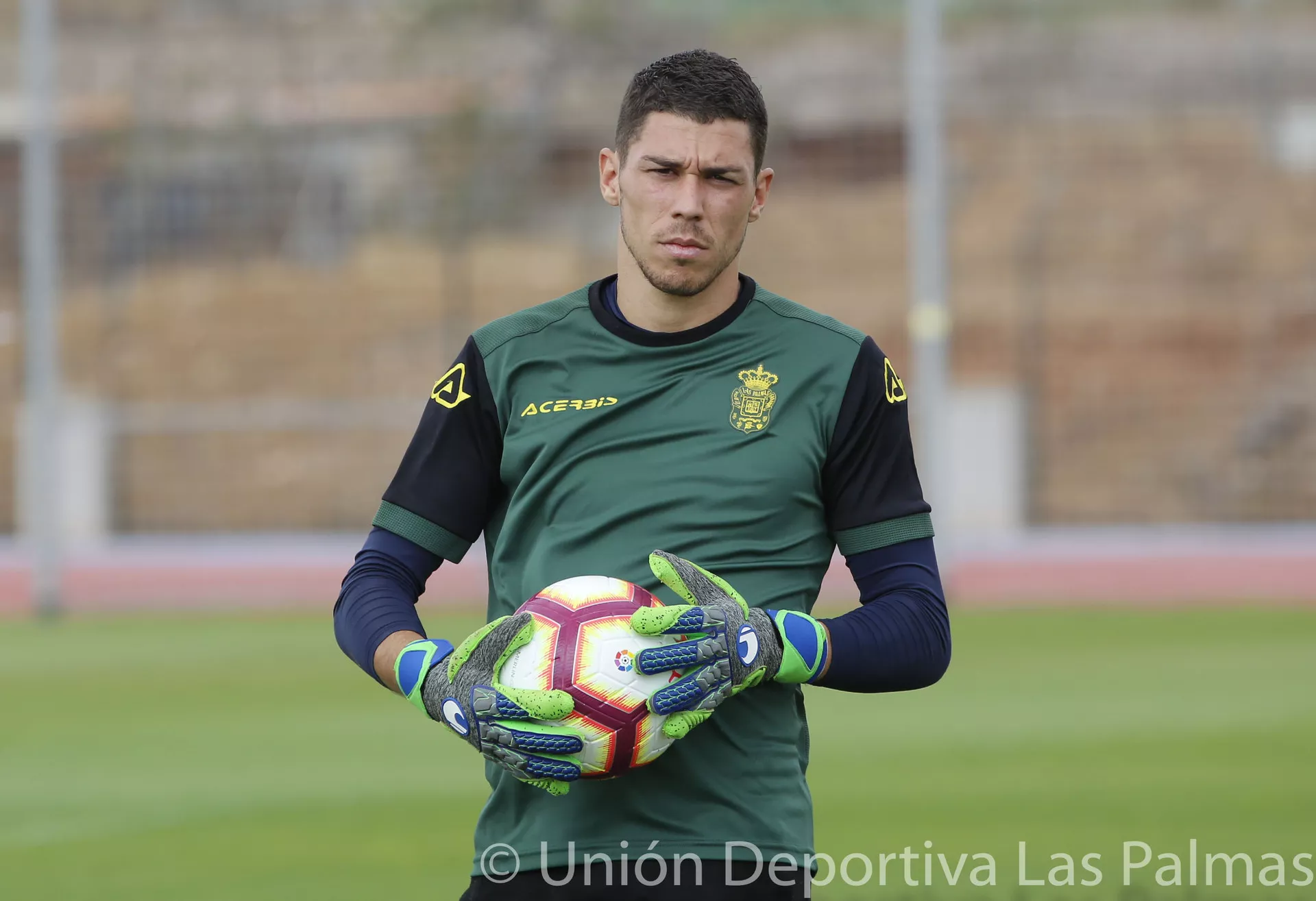 El portero grancanario Raúl Lizoain./ UD LAS PALMAS