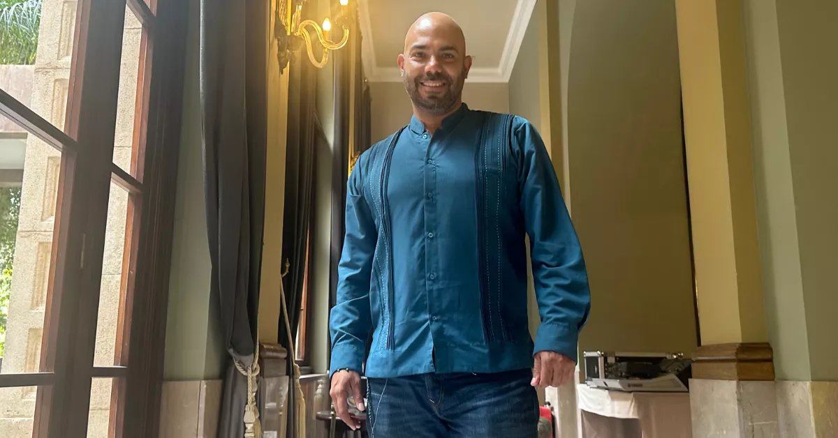 Mauricio Miramontes, cofundador y coordinador de Alianza en La Mano del Mono, se pronuncia sobre la ecotasa / ATLÁNTICO HOY - MARCOS MORENO