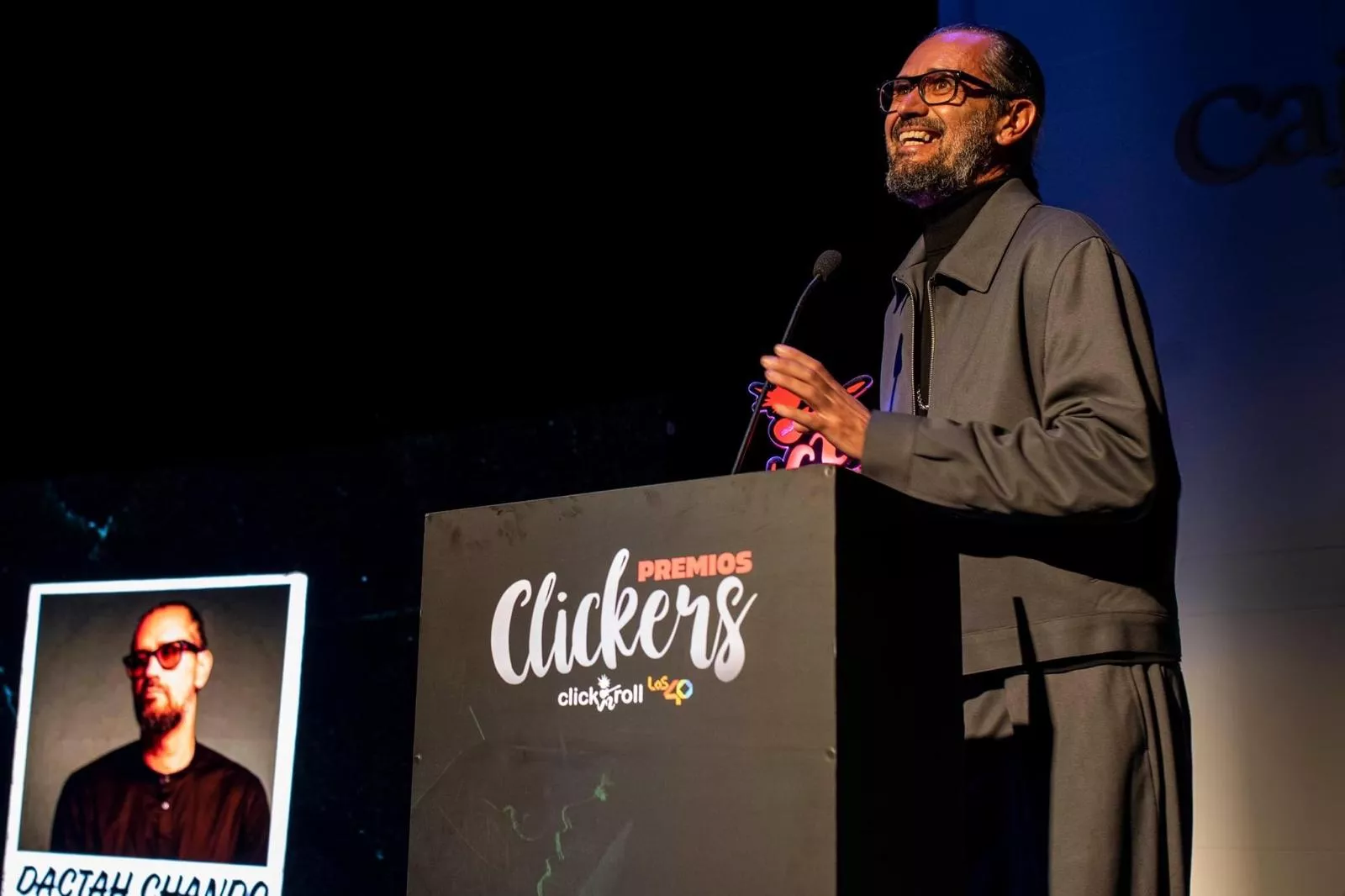 Dactah Chando en los Premios Click&Roll 2024./ CEDIDA